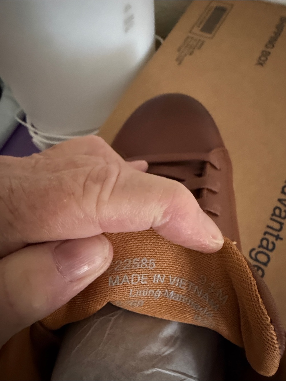 Cole Haan Grandpro Chestnut Leather Low-Top Sneakers - Picture 8 of 9